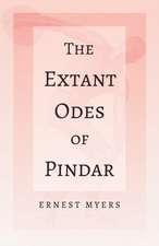 The Extant Odes of Pindar