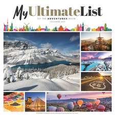 My Ultimate List Square Wall Calendar 2025