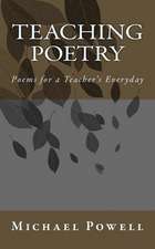 Teaching Poetry