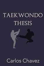 Taekwondo Thesis