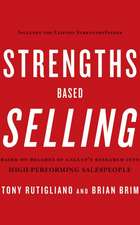 Strengths Based Selling