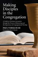 Making Disciples in the Congregation