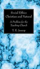 Social Ethics Christian and Natural