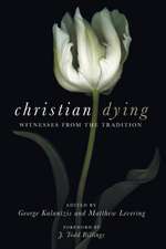 Christian Dying