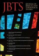 Journal of Biblical and Theological Studies, Issue 4.1