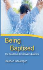 Being Baptised