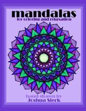 Mandalas for Coloring and Relaxation