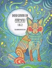 Disegnini Di Animali Libro Da Colorare Per Adulti 1 & 2