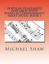 Popular Standards for Oboe with Piano Accompaniment Sheet Music Book 1