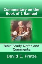 Commentary on the Book of 1 Samuel