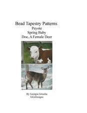 Bead Tapestry Patterns Peyote Spring Baby Doe, a Female Deer