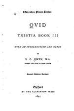 Ovid, Tristia Book III