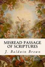 Misread Passage of Scriptures