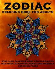 Zodiac Coloring Book for Adults