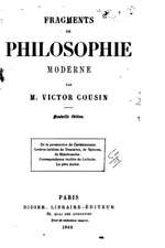 Fragments de Philosophie Moderne