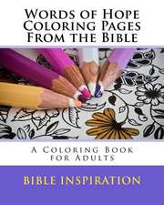 Words of Hope Coloring Pages from the Bible