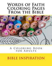 Words of Faith Coloring Pages from the Bible