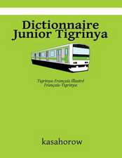 Dictionnaire Junior Tigrinya