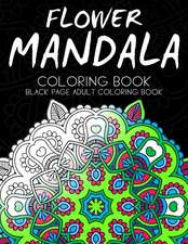 Flower Mandala Coloring Book