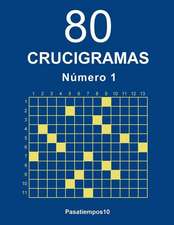 80 Crucigramas - N. 1