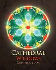 Cathedral Windows Coloring Book