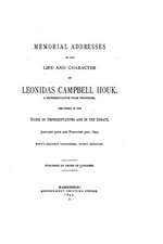 Memorial Addresses on the Life and Character of Leonidas Campbell Houk, a Representative from Tennessee