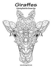 Giraffes Coloring Book for Grown-Ups 1