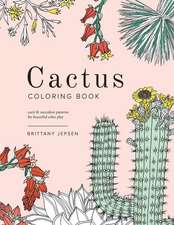 Cactus Coloring Book