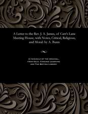 A Letter to the REV. J. A. James, of Carr's Lane Meeting House, with Notes, Critical, Religious, and Moral