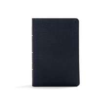 KJV Large Print Compact Reference Bible, Black Leathertouch