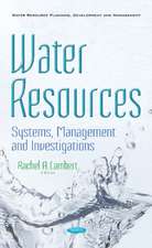 Water Resources: Systems, Management & Investigations