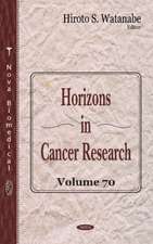 WATANABE, H: Horizons in Cancer Research