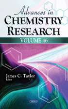 TAYLOR, J: Advances in Chemistry Research