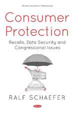 Ralf Schaefer: Consumer Protection