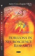 Horizons in Neuroscience Research. Volume 37