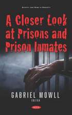 Closer Look at Prisons and Prison Inmates