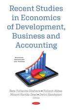 Recent Studies in Economics of Development, Business and Acc