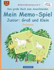 Brockhausen Bastelbuch Bd. 5 - Das Grosse Buch Zum Ausschneiden - Mein Memo-Spiel Junior