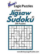 Brainy's Logic Puzzles Hard Jigsaw Sudoku #1 200 Puzzles