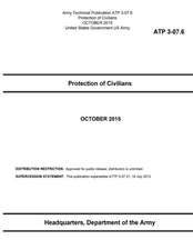 Army Technical Publication Atp 3-07.6 Protection of Civilians October 2015