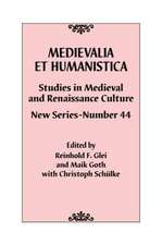 MEDIEVALIA ET HUMANISTICA NO 4CB