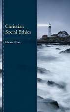 Christian Social Ethics