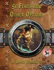 5e Feats and Other Options