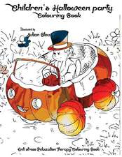 Children's Halloween Party Colouring Book