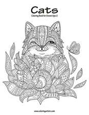 Cats Coloring Book for Grown-Ups 2