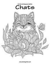 Livre de Coloriage Pour Adultes Chats 2