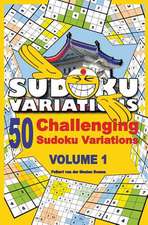 50 Challenging Sudoku Variations - Volume 1