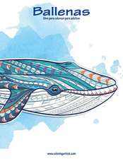 Ballenas Libro Para Colorear Para Adultos 1