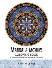 Mandala Motifs Coloring Book