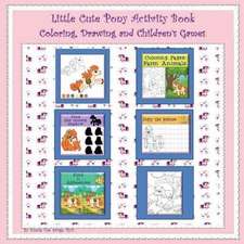 Little Cute Pony Activity Book